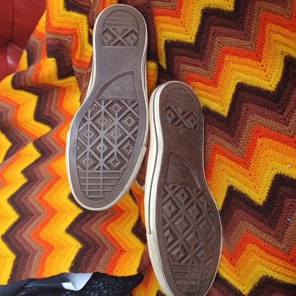 Chuck Taylor All Star Street Mid 'Pinecone’ Leather Sneakers Size 10 MSRP $160 - Picture 7 of 8